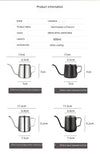 Stainless Steel Gooseneck Pour-Over Kettle