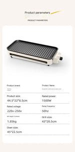 Smokeless Electric BBQ Grill