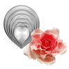 Stainless Steel Rose Cookie Mold Set