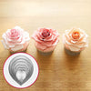 Stainless Steel Rose Cookie Mold Set