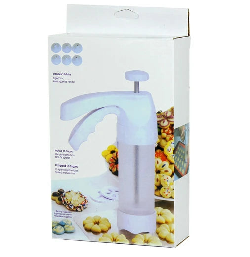 Stainless Steel Cookie Gun Set