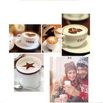 Stainless Steel Coffee Art Stencil