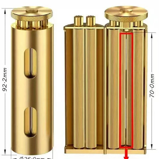 Handcrafted Pure Copper Cigarette Rolling Machine