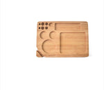 Square Bamboo Wood Cigarette Tray