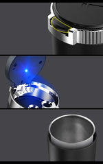 Portable Car Ashtray with Lid