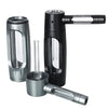 Aluminum Glass Smoking Pipe