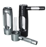 Aluminum Glass Smoking Pipe