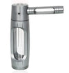 Aluminum Glass Smoking Pipe