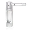 Aluminum Glass Smoking Pipe