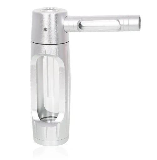 Aluminum Glass Smoking Pipe