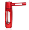 Aluminum Glass Smoking Pipe