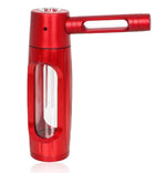 Aluminum Glass Smoking Pipe