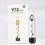 Glass Twisty Blunt Pipe