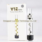 Glass Twisty Blunt Pipe