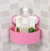 Powerful Suction Corner Bathroom Shelf