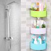 Powerful Suction Corner Bathroom Shelf
