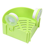Powerful Suction Corner Bathroom Shelf