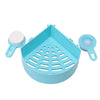 Powerful Suction Corner Bathroom Shelf