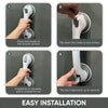 Vacuum Grip Bathroom Assist Bar