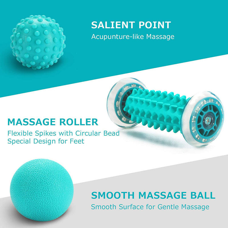 Massage Ball Set for Muscle Relaxation and Fitness