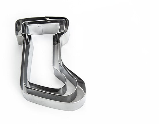 Stainless Steel Cake and Biscuit Mold Set